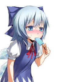 Cirno ate all the ice cream!